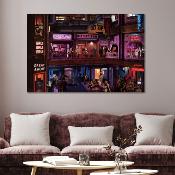 TABLEAU VERRE 150X100CM