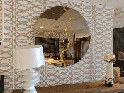 MIROIR VESUVIO BRONZE 120*120*2