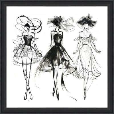 PHOTO ENCADREE 80X80CM